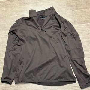Under Armour Men's Dark Brown Quarter-Zip Jacket